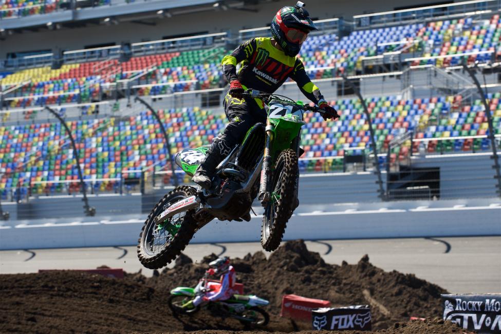 Austin Forkner claimed both the Open Pro Sport and 250 A championships. Photo: Christian Munoz