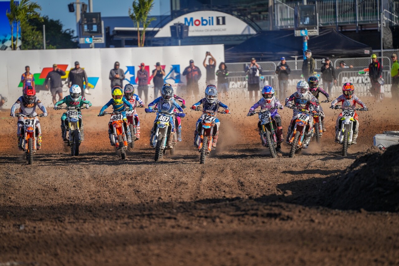 2025 Ricky Carmichael Amateur Supercross Delivered Remarkable Action Inside Daytona International Speedway