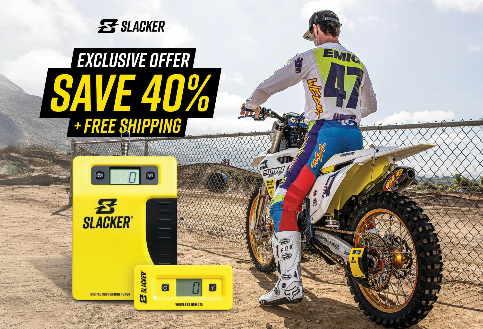 RCSX Exclusive Offer from SLACKER- Enjoy 40% off plus free shipping!