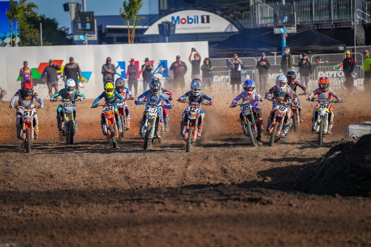 2025 Ricky Carmichael Amateur Supercross Delivered Remarkable Action Inside Daytona International Speedway